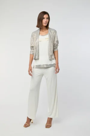 Chaqueta lurex dorado – M de Miguel