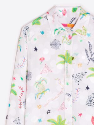 Camisa estampado floral