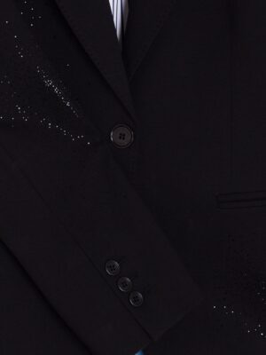 Blazer negro con strass – Vilagallo