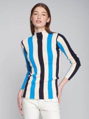 Jersey canalé stripes rayas tricolor – Vilagallo