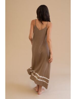 Vestido Aubarca tostado